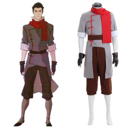 Authentic Firebender Mako Cosplay Costume - Avatar The Legend of Korra Outfit-Astricos