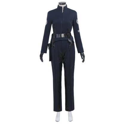 Avengers Agents of SHIELD Maria Hill Deputy Director Cosplay Costume - Adult Uniform-Astricos