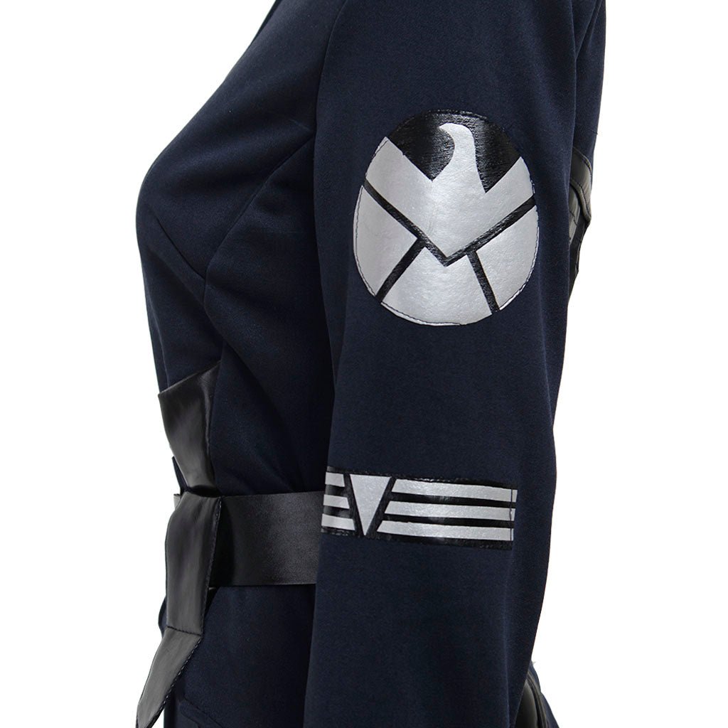 Avengers Agents of SHIELD Maria Hill Deputy Director Cosplay Costume - Adult Uniform-Astricos