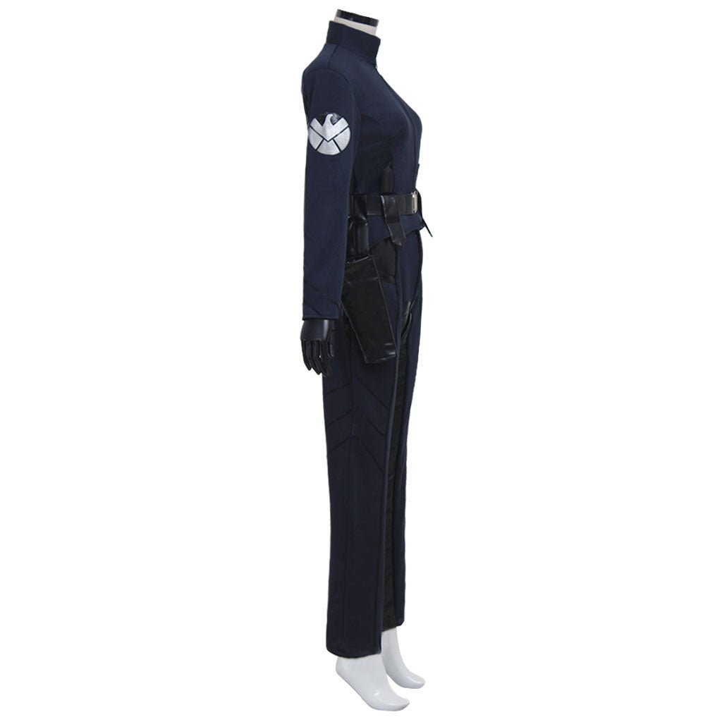 Avengers Agents of SHIELD Maria Hill Deputy Director Cosplay Costume - Adult Uniform-Astricos