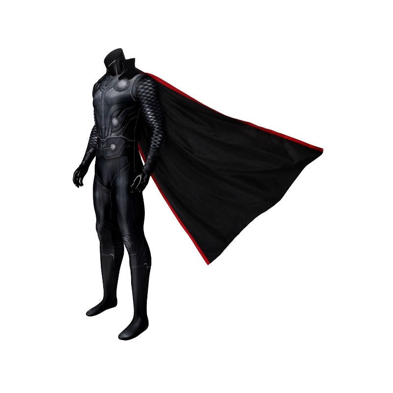 Avengers Infinity War 3 Thor Jumpsuit Cosplay Costume + Cloak - Halloween Outfit - Astricos