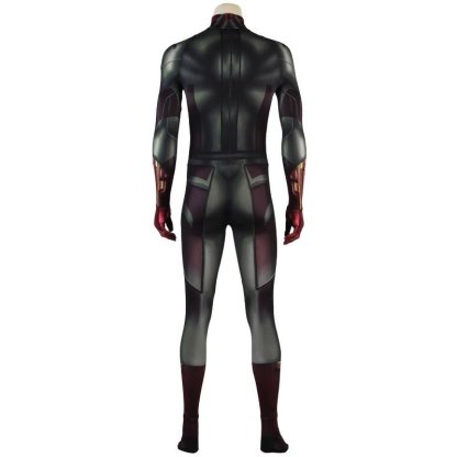 Avengers Vision Cosplay Costume 3D Printed Jumpsuit with Cloak - Astricos