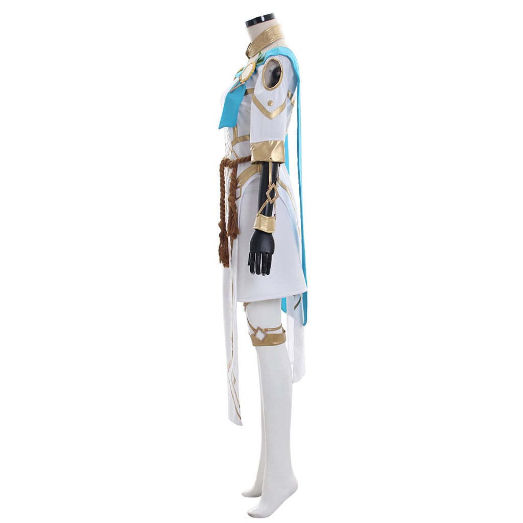Overwatch Mercy Victory Cosplay Costume - Angela Ziegler Summer Games Skin Outfit Full Set | Astricos-Astricos