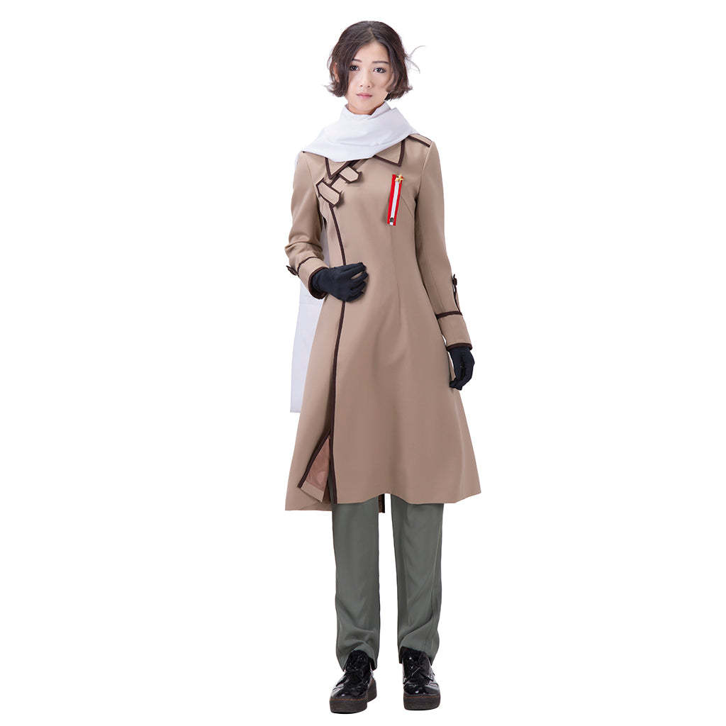Ivan Braginski Axis Powers Hetalia Gray Cotton Cosplay Coat - Premium Quality-Astricos