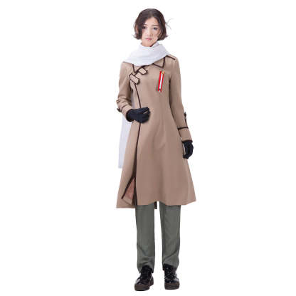 Ivan Braginski Axis Powers Hetalia Gray Cotton Cosplay Coat - Premium Quality-Astricos