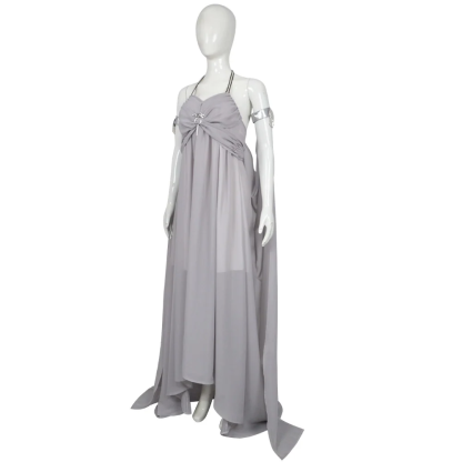 Game of Thrones Daenerys Grey Dress Cosplay Costume, Custom for Comic-Con & Halloween