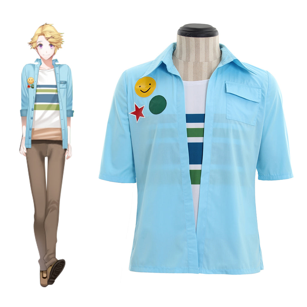 Mystic Messenger Yoosung Cosplay Costume Jacket & Shirt | Authentic Game Outfit-Astricos