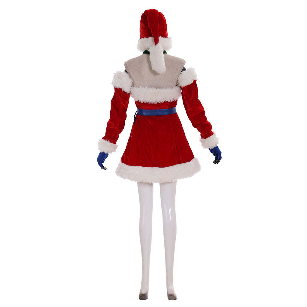 Sexy Miss Fortune Cosplay Costume - Bounty Hunter League of Legends Christmas Dress-Astricos