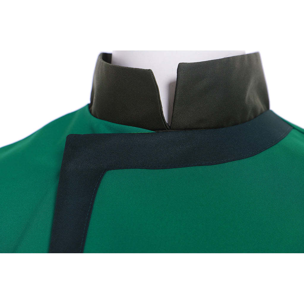 Avatar: The Last Airbender Cabbage Merchant Cosplay Costume - Authentic Outfit with Belt & Hat-Astricos