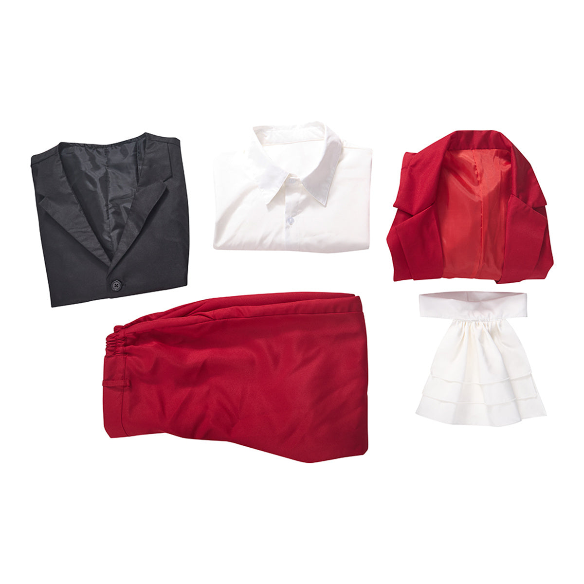 Premium Miles Edgeworth Cosplay Costume - Ace Attorney 4 Outfit-Astricos
