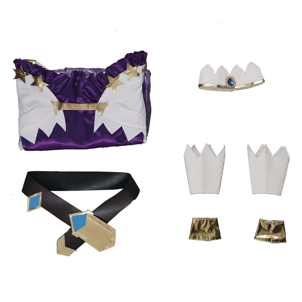 Spirit Blossom Ahri Cosplay Costume - League of Legends LOL Custom-Made White Dress-Astricos