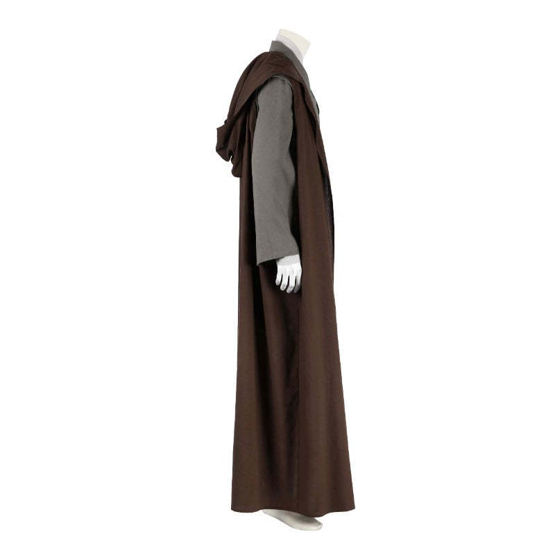 Premium Obi-Wan Kenobi Cosplay Costume Full Set - Jedi Knight Cloak for Halloween & Carnival-Astricos