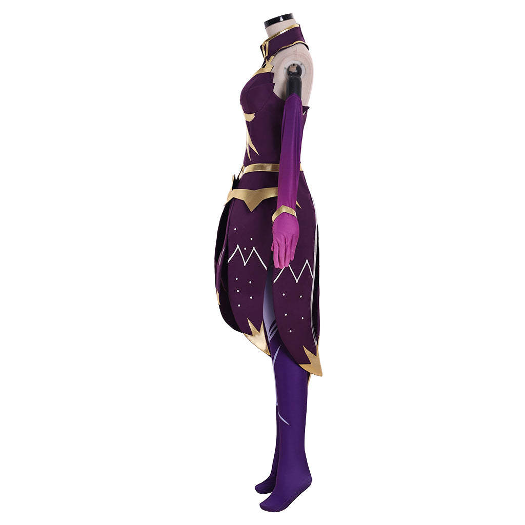 Luxanna Crownguard Cosplay Costume - Lady of Luminosity Battle Uniform | Astricos-Astricos