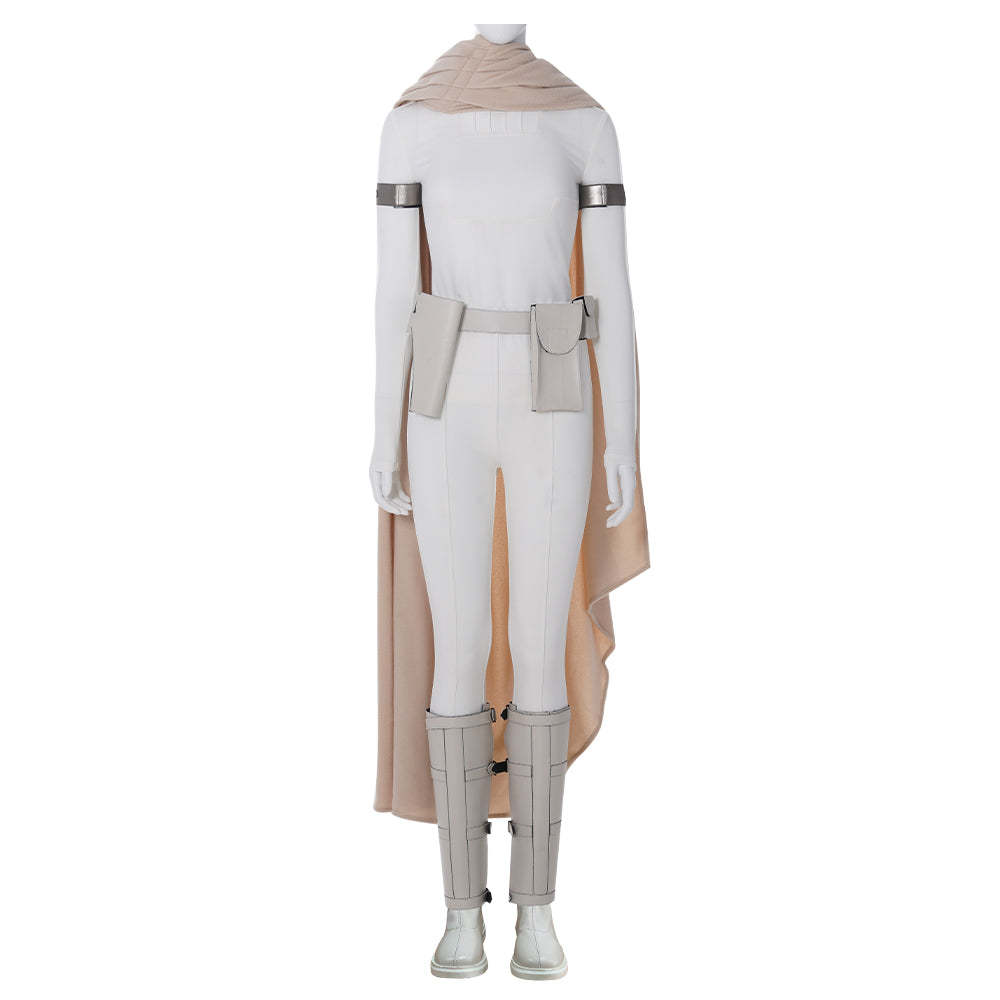 Star Wars Padmé Amidala Cosplay Costume Full Set with Shoes | Astricos-Astricos