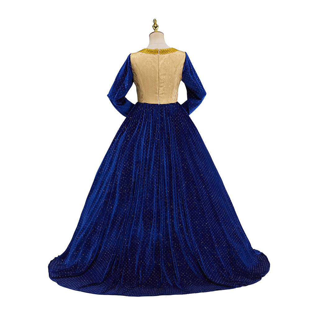 Elegant Women's Medieval Gothic Dress – Timeless Cosplay Costume