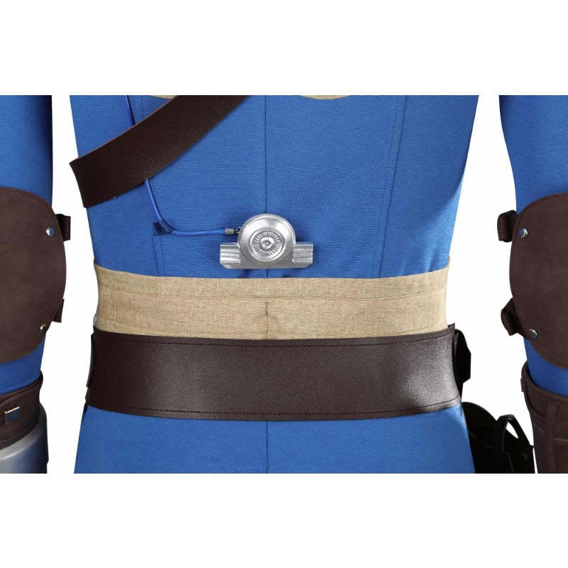 Fallout Overseer Hank Cosplay Costume for Men - Halloween & Carnival Suit-Astricos