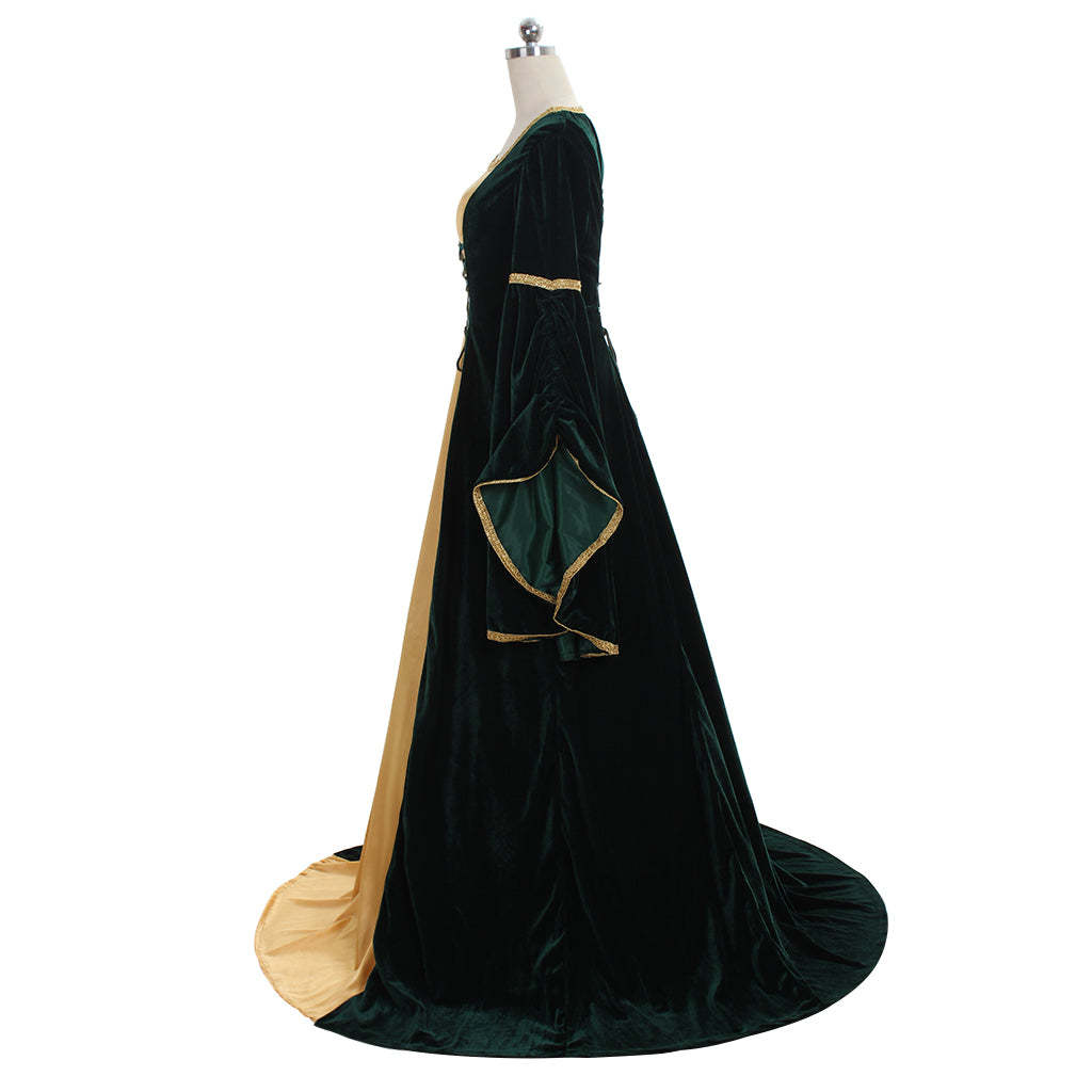 Victorian Medieval Queen Princess Dress - Tudor Baroque Gothic Lolita Costume | Astricos-Astricos