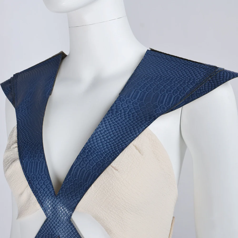 Game of Thrones Daenerys Backless Dress Cosplay Costume Custom For Halloween Comic Con