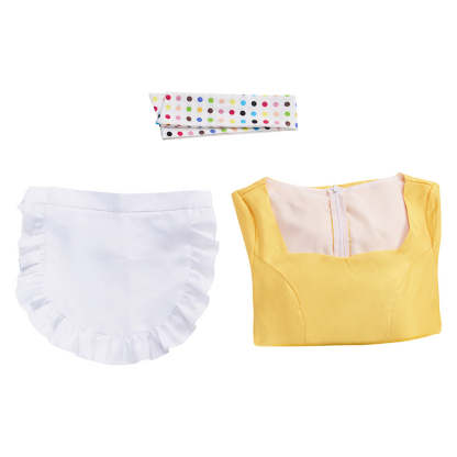 Official Replica Jenna Hunterson Waitress (2007 Movie) Cosplay Costume-Astricos