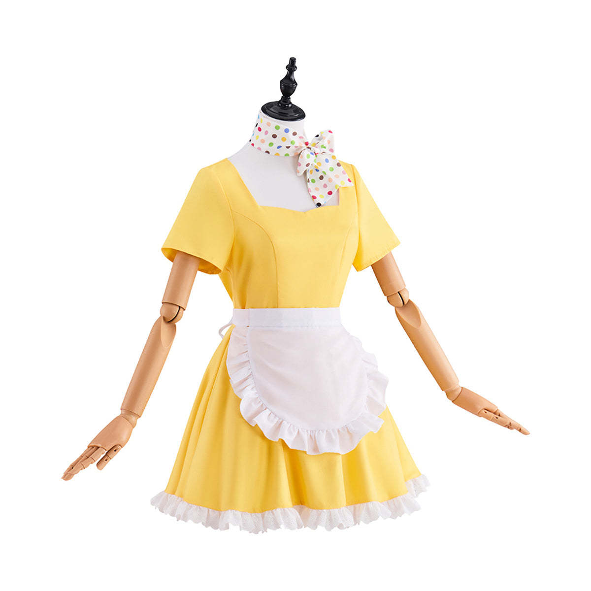 Official Replica Jenna Hunterson Waitress (2007 Movie) Cosplay Costume-Astricos