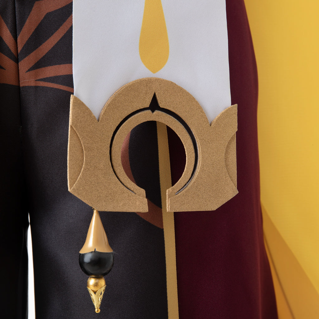 Genshin Impact Traveler (Aether) Cosplay Costume - High-Quality Anime Costume-Astricos