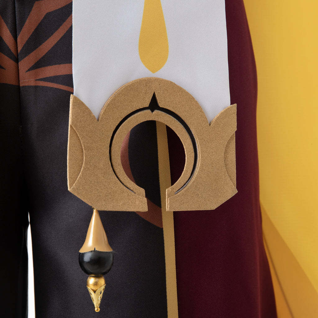 Genshin Impact Traveler (Aether) Cosplay Costume - High-Quality Anime Costume-Astricos