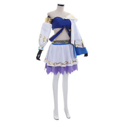 Lana White Sorceress Costume - Enchanting Sorceress of the Woods Cosplay Outfit-Astricos