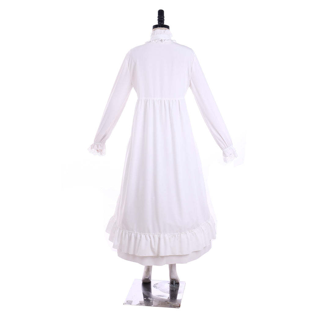 Marie Antoinette White Ball Gown - Vintage Victorian Baroque Cosplay Dress-Astricos
