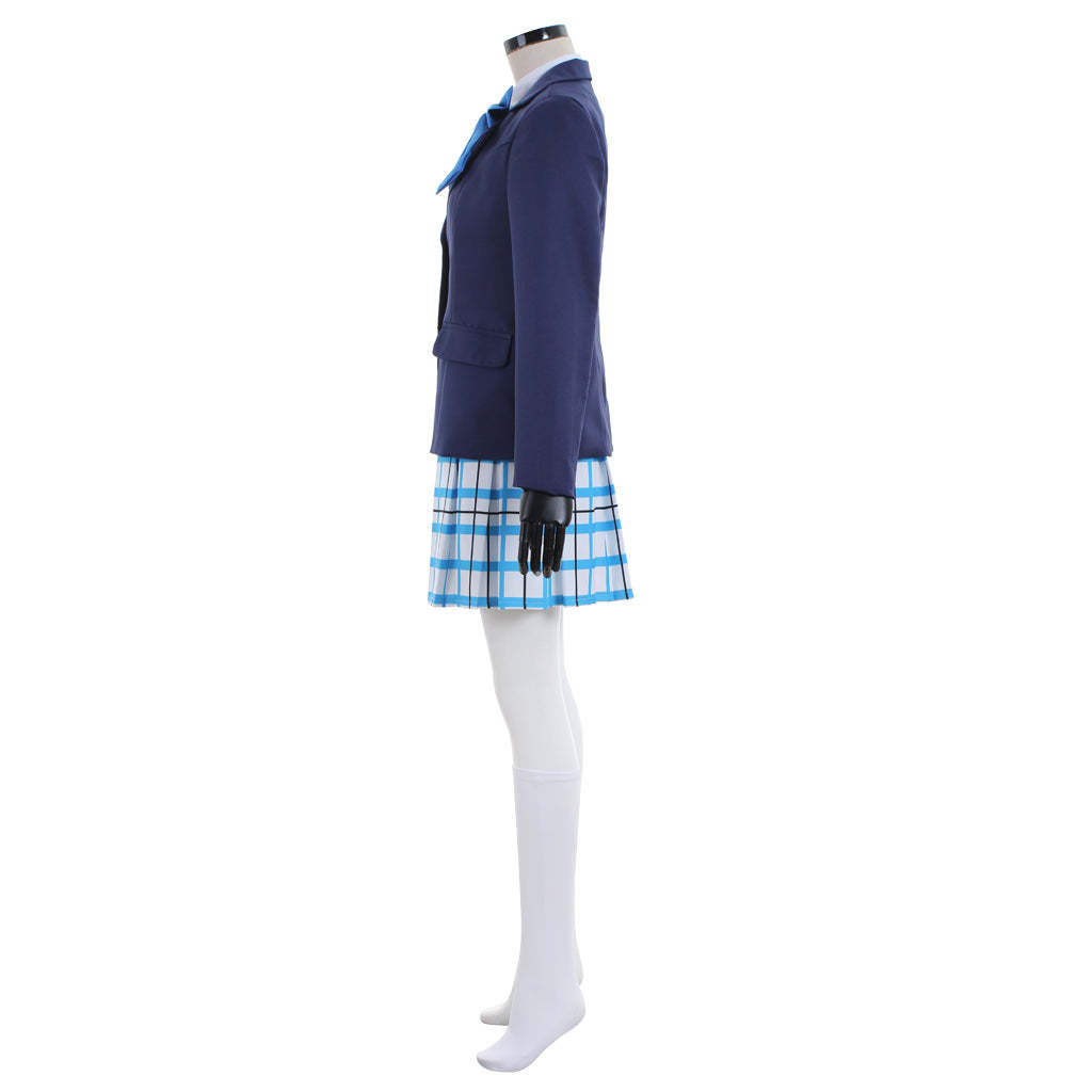 Shouko Nishimiya A Silent Voice Cosplay Costume - Authentic Anime School Uniform-Astricos