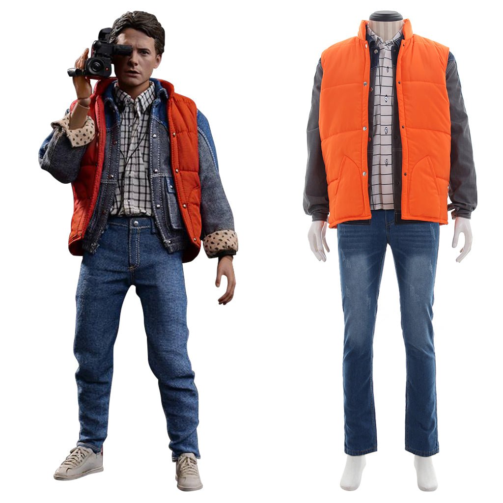 Back to the Future Costume - Official Marty McFly Cosplay Outfit-Astricos