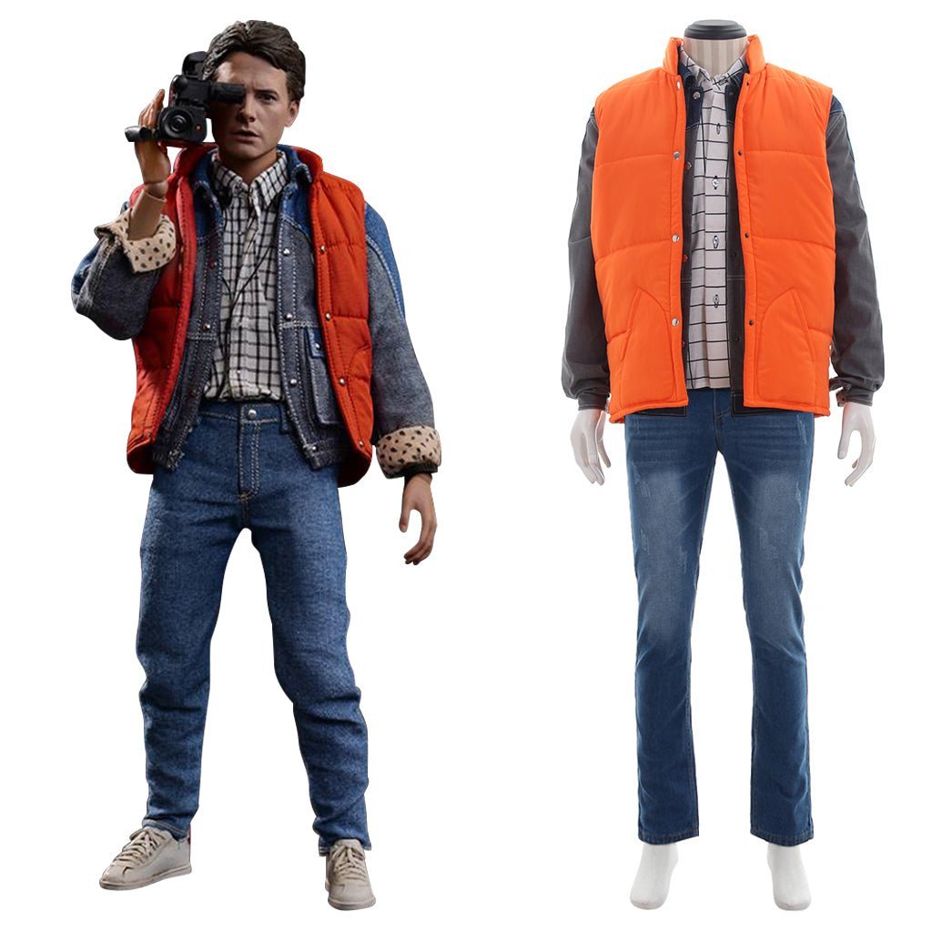 Back to the Future Costume - Official Marty McFly Cosplay Outfit-Astricos