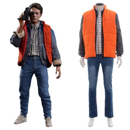 Back to the Future Costume - Official Marty McFly Cosplay Outfit-Astricos