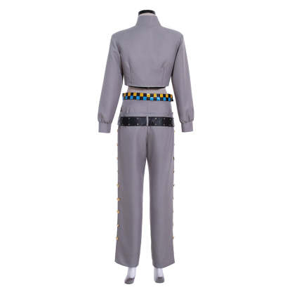 Jojo’s Bizarre Adventure Rohan Kishibe Premium Cosplay Costume | Astricos-Astricos