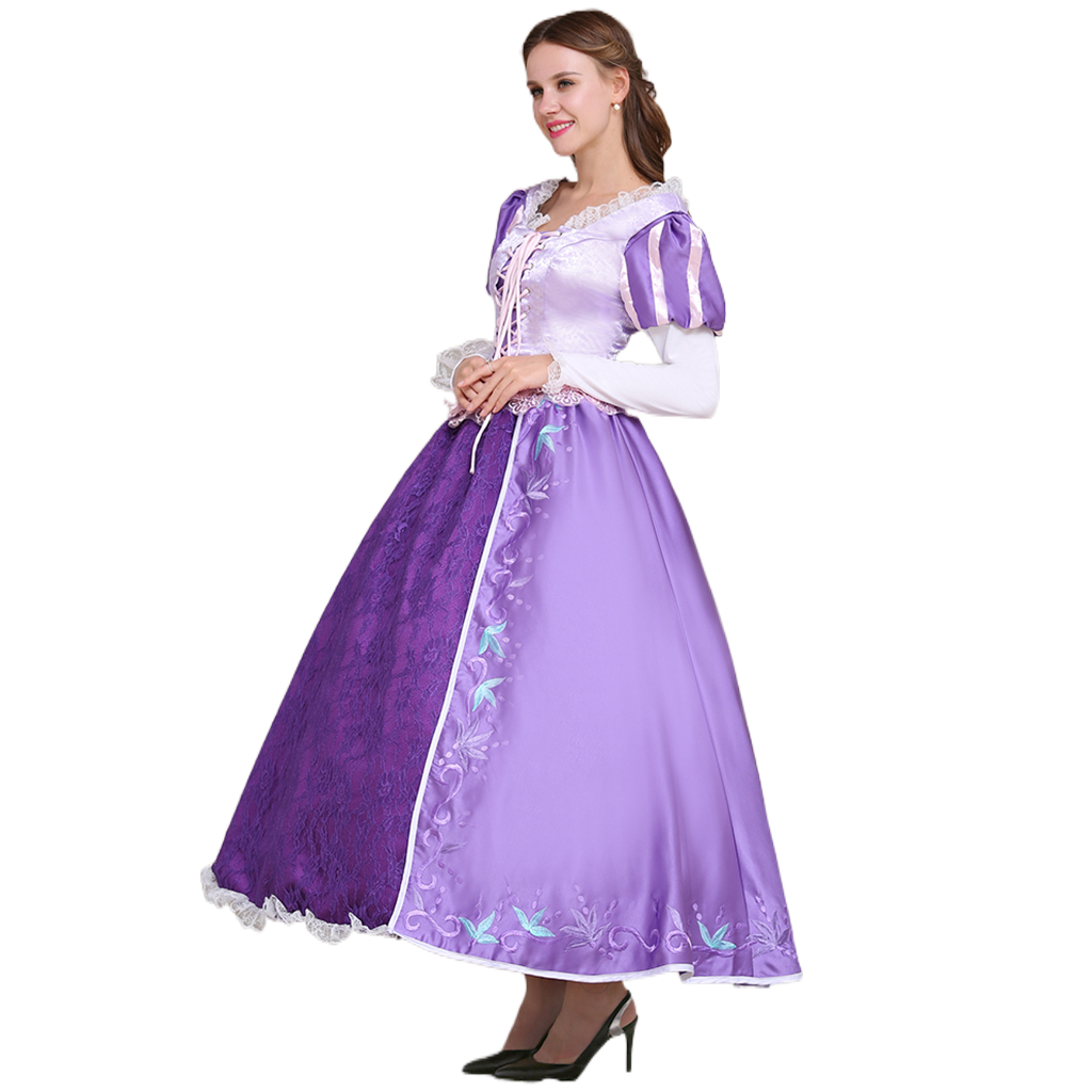 Disney Tangled Cosplay Costume Series - Rapunzel, Naveen, Mother Gothel Outfits | Astricos-Astricos
