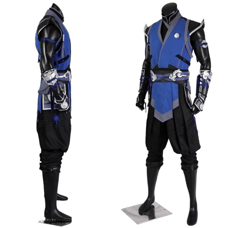 Mortal Kombat Sub-Zero Men's Cosplay Costume - Halloween & Carnival Outfit-Astricos