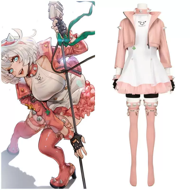 Guilty Gear Strive Elphelt Valentine Cosplay Costume Custom For Halloween Comic Con