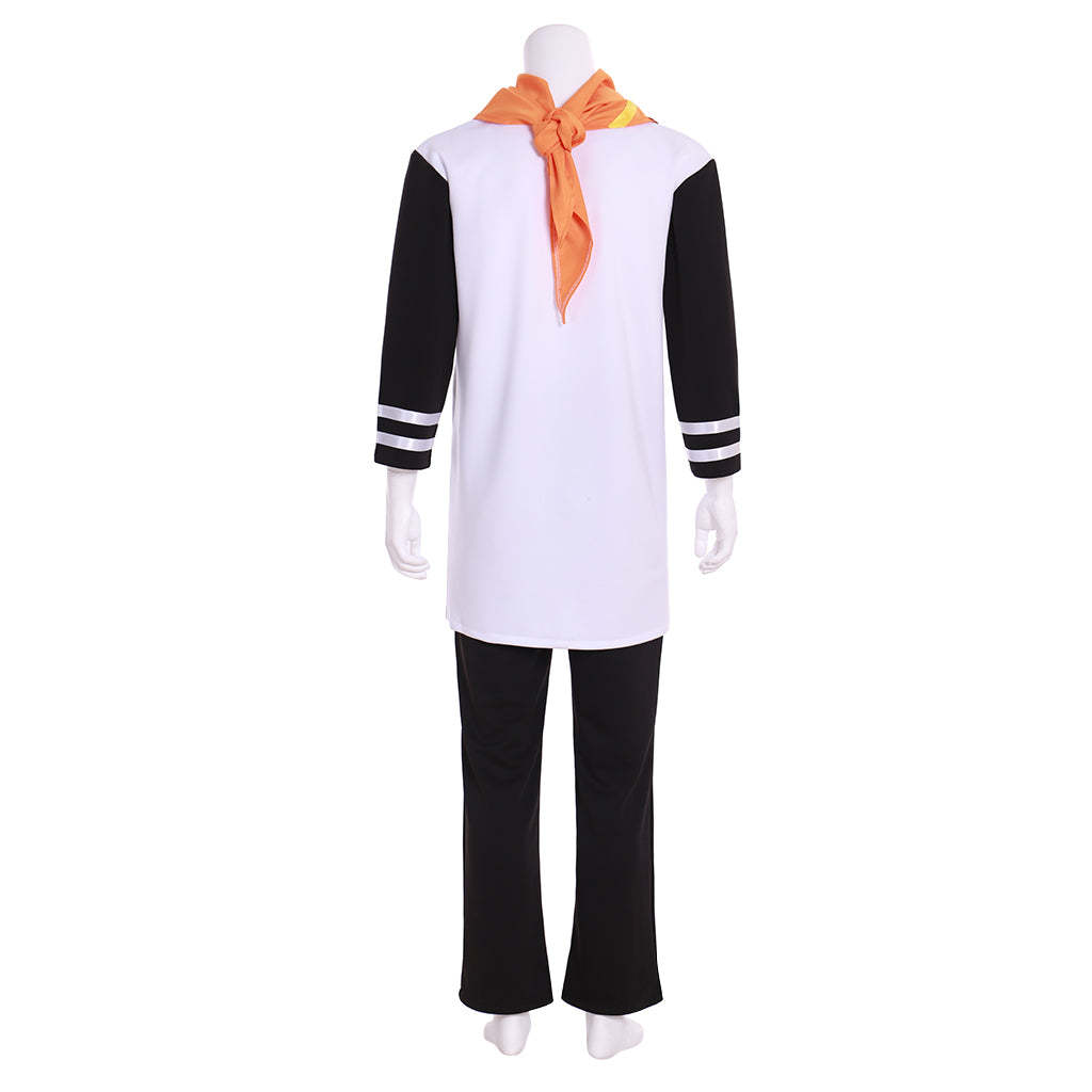 Kingdom Hearts Pence Cosplay Costume Full Set with Scarf | Authentic Game Outfit-Astricos