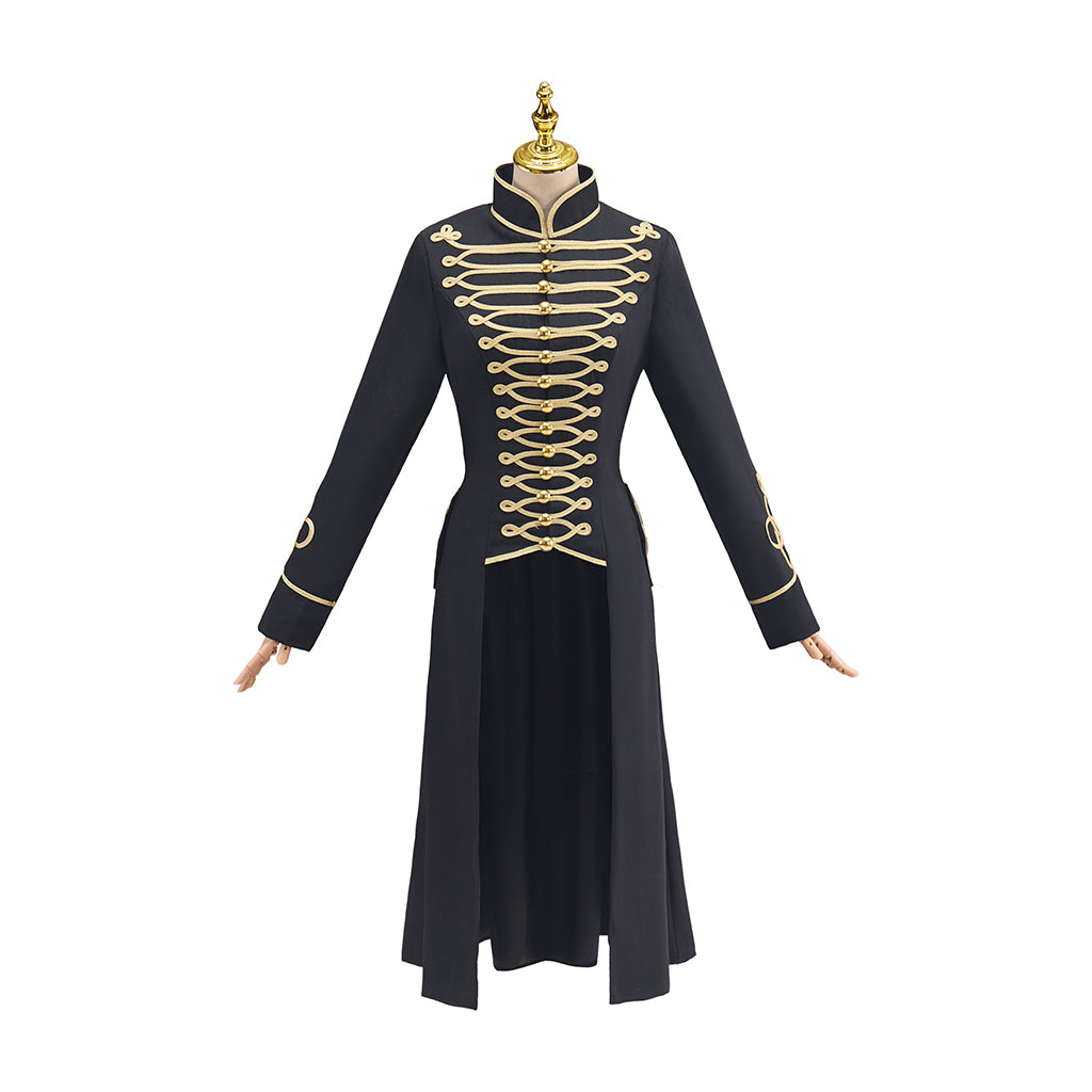 Women's Long Military Coat - Ultimate Cosplay Costume for Bold Looks