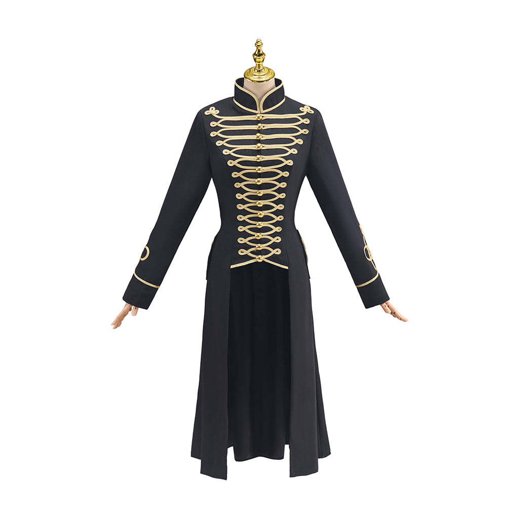 Women's Long Military Coat - Ultimate Cosplay Costume for Bold Looks