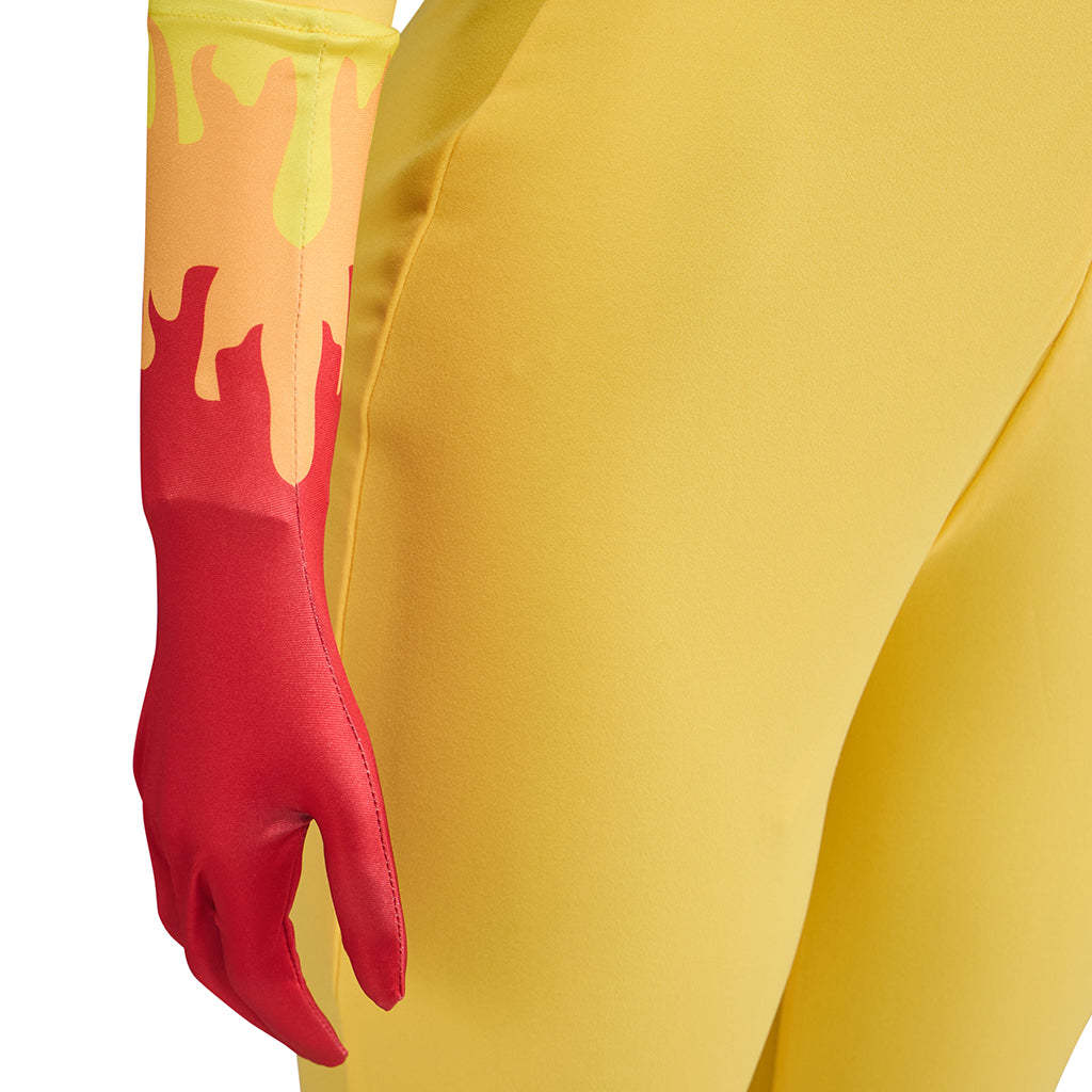 Firestar Cosplay Costume – Amazing Friends Angel Superhero Bodysuit | Astricos-Astricos