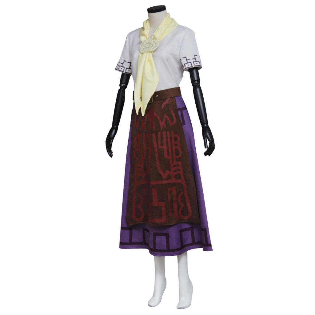 The Legend of Zelda Malon Cosplay Costume - Authentic Game Character Outfit for Women-Astricos