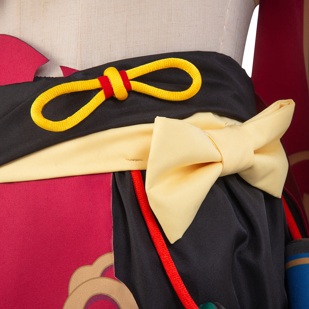 Premium Genshin Impact Yanfei Cosplay Costume - Authentic Anime Outfit for Fans-Astricos