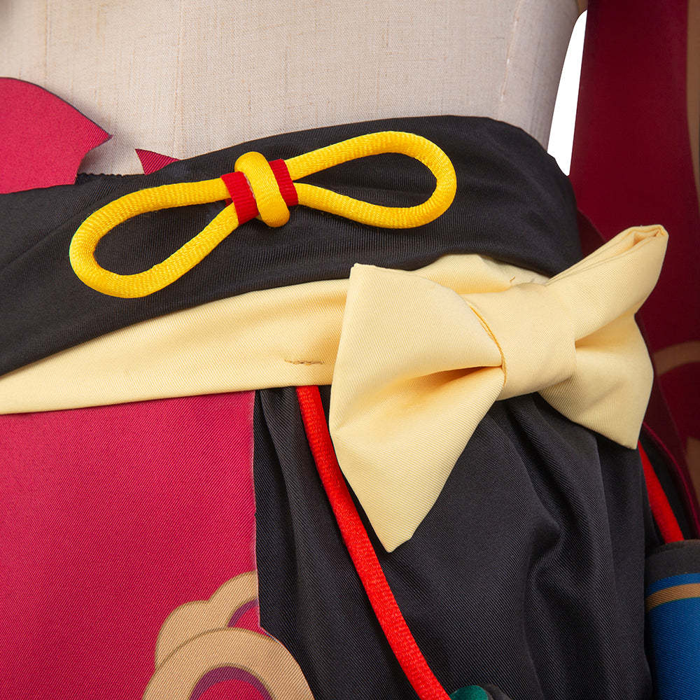 Premium Genshin Impact Yanfei Cosplay Costume - Authentic Anime Outfit for Fans-Astricos