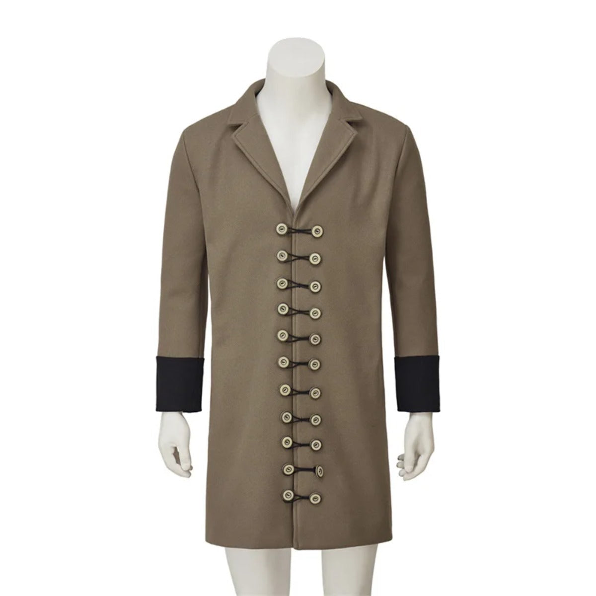 Nosferatu Count Orlok Vampire Cosplay Costume Long Jacket for Men - Halloween Party-Astricos