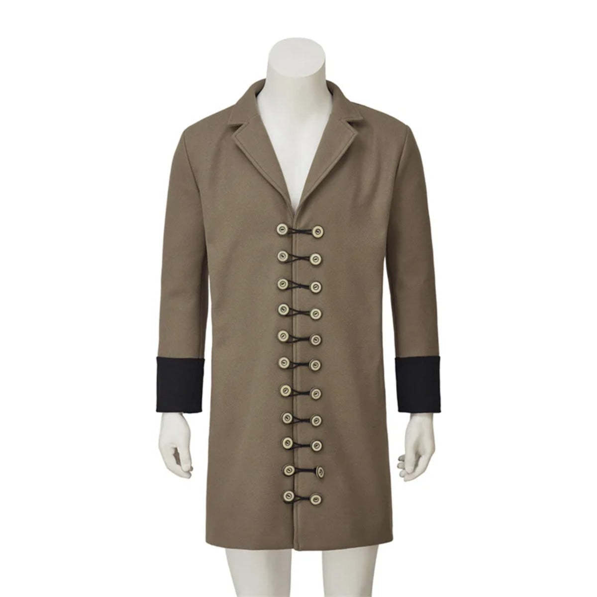 Nosferatu Count Orlok Vampire Cosplay Costume Long Jacket for Men - Halloween Party-Astricos