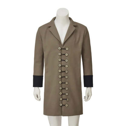 Nosferatu Count Orlok Vampire Cosplay Costume Long Jacket for Men - Halloween Party-Astricos