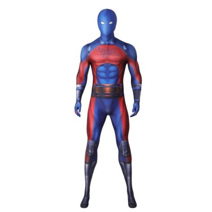 Black Adam Atom Smasher Albert Jumpsuit Cosplay Costume for Fans of DC Comics - Astricos