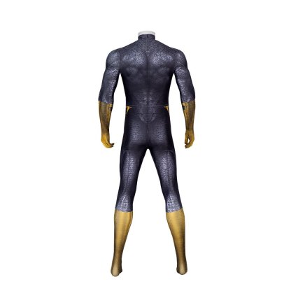 Black Adam Bodysuit Robe Mask Cosplay Costume Full Set Men Halloween Performance - Astricos