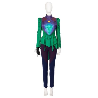 Black Adam Cyclone Cosplay Costume Full Set – Stunning Female Superhero Outfit for Halloween & Cosplay Events - Astricos
