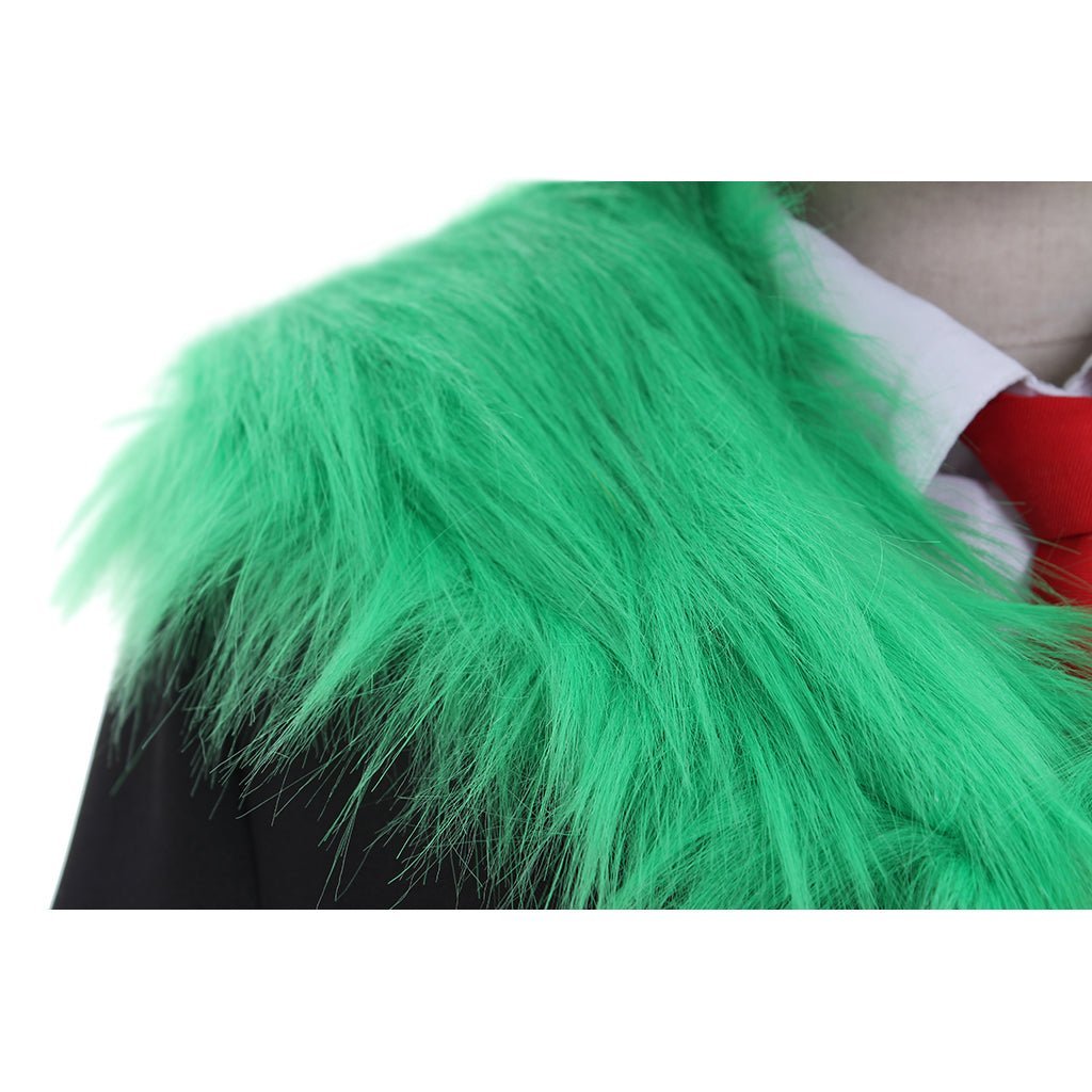 Black and White Moritatsu Three-Leaf Pheasant Cosplay Costume - Nanbaka Inspired-Astricos